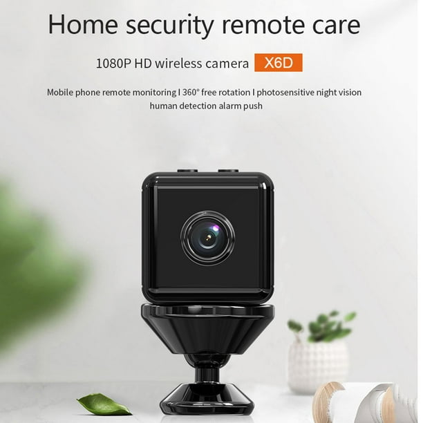 volumen Deflector gatear Cámara WiFi Videocámara con Detección de Movimiento Gran - 4K Sunnimix mini  cámara wifi | Walmart en línea