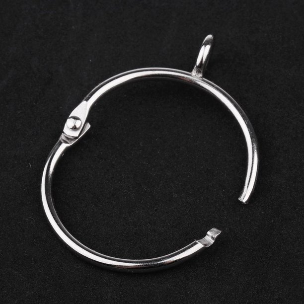 12pcs de de hierro para ventana 38 mm Plata Dia interior. Gloria Anillos de  barra de cortina