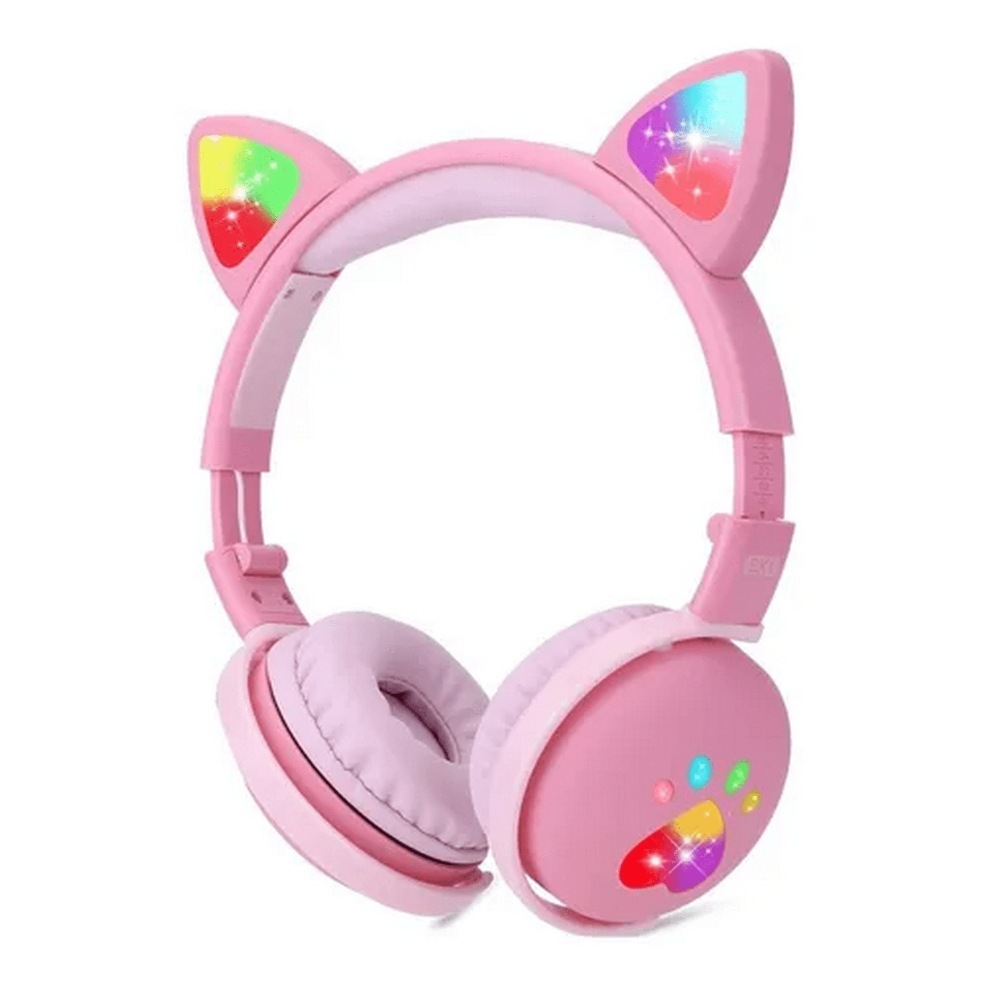 Audifonos Orejas De Gato para Ni os Rosa Malubero Malu1358