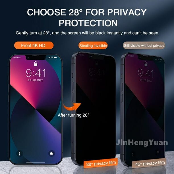 Protector de pantalla iPhone 14 Pro (vidrio templado) 