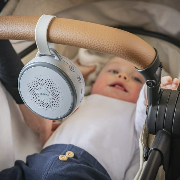  Máquina de sonido portátil para bebé, máquina de ruido blanco  de viaje para bebé con USB recargable, máquina de sonido para dormir :  Salud y Hogar