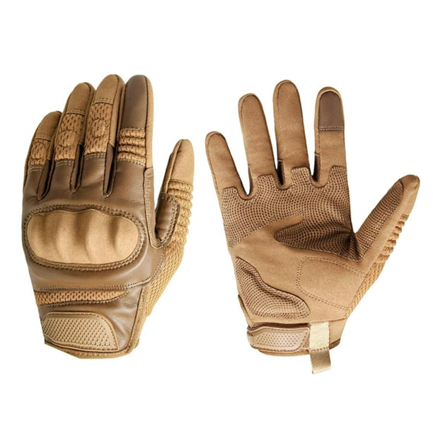 Resistente al agua de piel de invierno guantes para moto de térmico