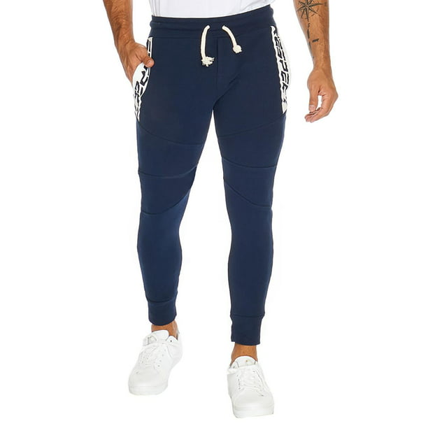 ZENWILL Pantalon Deporte Jogger Gym Hombre,Pantalones Chandal Casual  Fitness Hombres con Bolsillos Ocultos(Azul Marino,S) : : Moda