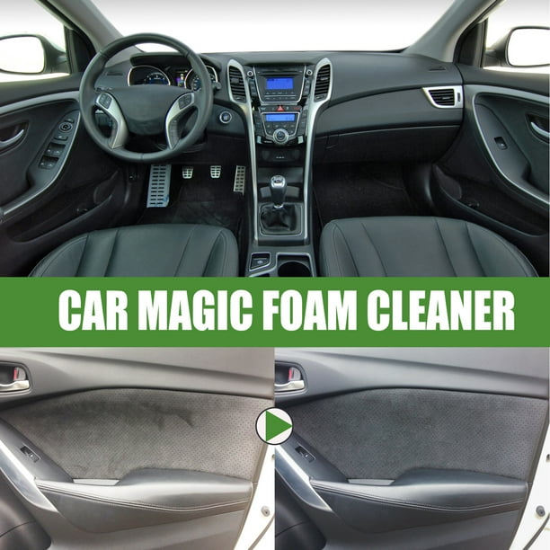 Limpiador de espuma para coche de 60ML, quitamanchas para coche de alta  eficacia para lavado de tela de alfombras Likrtyny Accesorios para autos y  motos