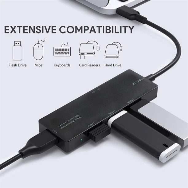 ADAPTADOR CONVERTIDOR DE USB TYPE C TIPO C A HDMI PARA PC