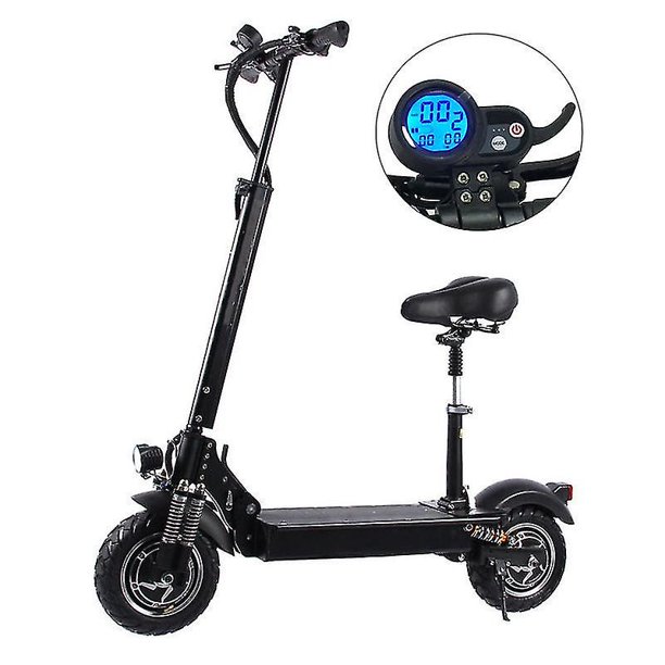 Scooter eléctrico de 11 pulgadas con asiento 6000W Scooter