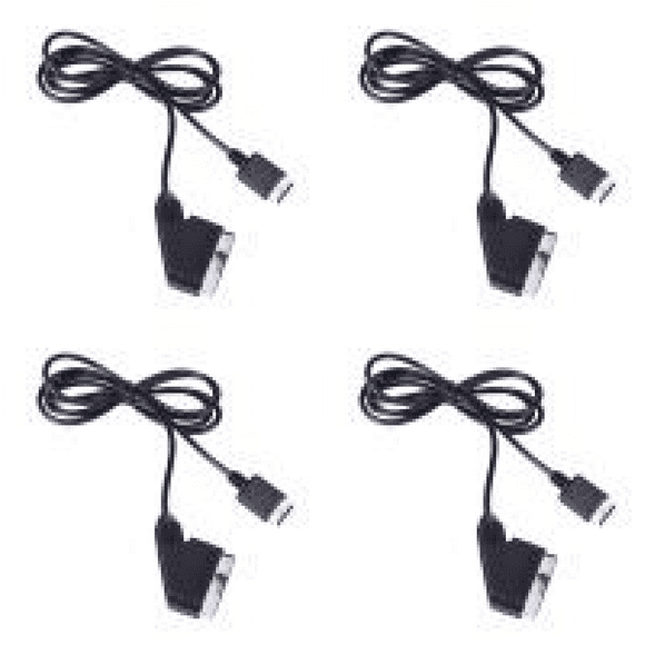 RGB SCART Cable 1.8m Game Console TV AV para PS1 PS2 PS3 Line Console