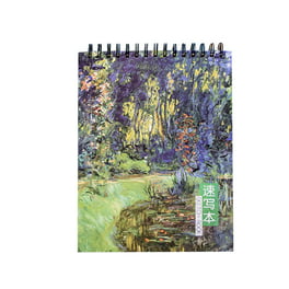 feela Cuaderno de composición, paquete de 8 libros de composición de 8  colores pastel a rayas, a granel, cubierta de mármol, bloc de notas  forrado