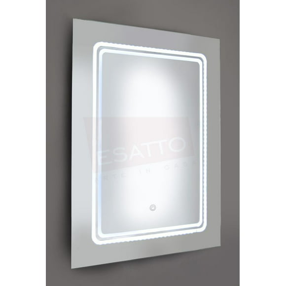 Esatto® Espejo Led Touch para baño 80 x 60 cms luz Neutra EL8060A