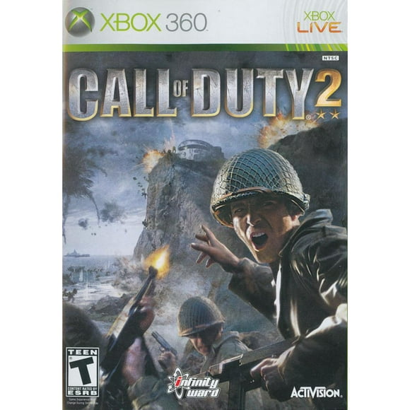 call of duty 2 activision xbox 360