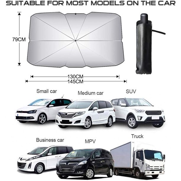 Parasol de Ventana Lateral Anti- de 4 Paquetes Premium Retráctil Sunnimix  Parasol para ventana de coche