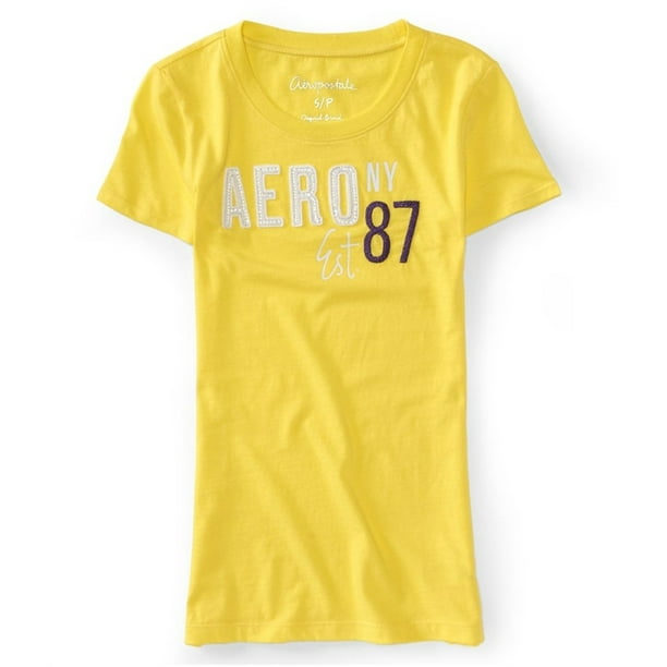 Camiseta amarilla de Aeropostale