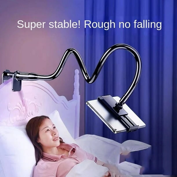 Soporte de montaje de tableta con tornillo para cama, soporte de