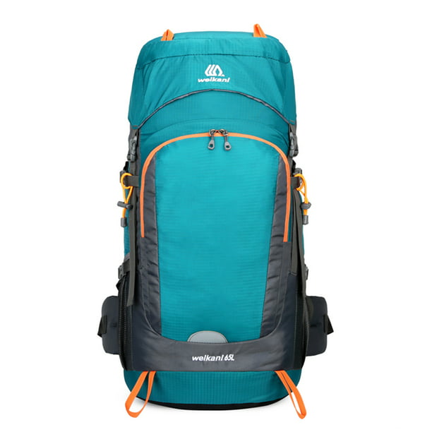 Bolsa de dos hombros Mochila de senderismo resistente al agua de 50L,  mochila de viaje para deportes al aire libre, bolsa de viaje para acampar,  escalar y viajar weikani Bolsa de dos