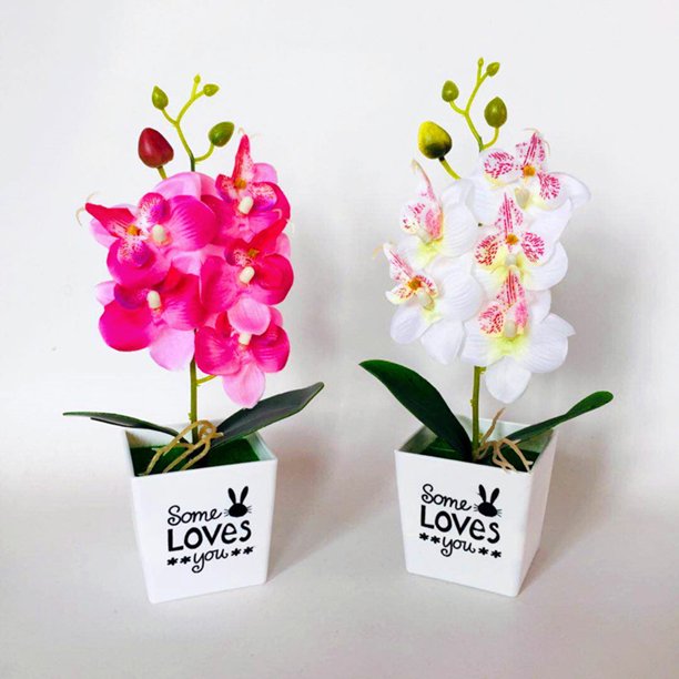 Comprar Decoración del hogar, flor Artificial, mariposa, orquídea