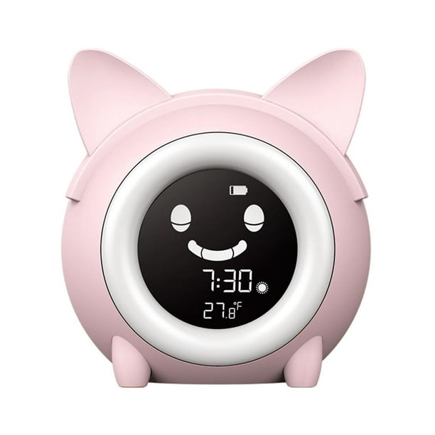 Reloj de animación de dibujo, despertador infantil., electrónica