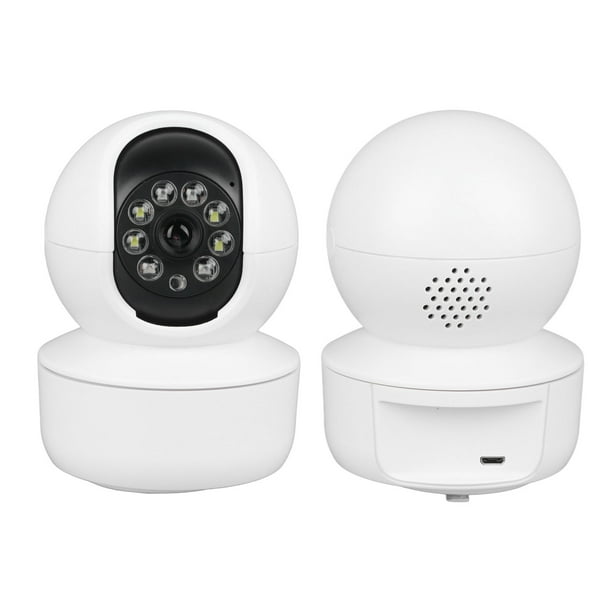 Cámara de vigilancia Wifi interior Cámara IP 1080P con grabación, Cámara  familiar para bebés / mascotas Seguimiento de movimiento, Detección de  sonido, Audio de dos canales-32GB (blanco)