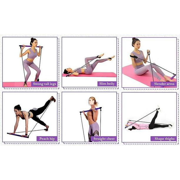Kit de barra para hacer Yoga, Fitness, deporte, Pilates, gimnasio