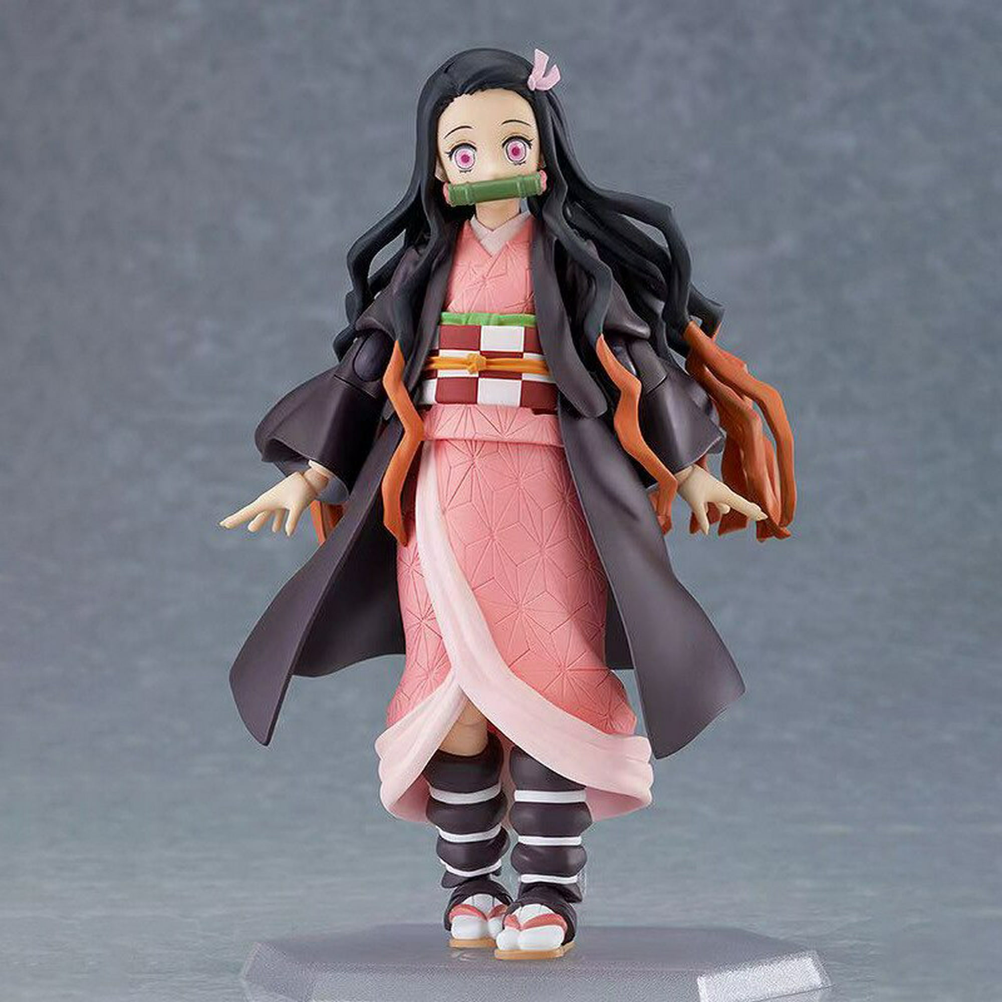 Figuras de acción de Demon Slayer para niños, juguete coleccionable de  Anime de 12cm, con figuras de Kamado, Nezuko Gong Bohan LED