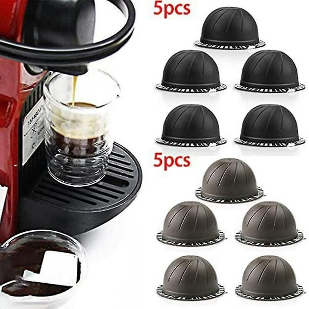 Comprar Cápsulas de café reutilizables para cafeteras Nespresso Vertuo 1ud  230 ml+1ud 150 ml+50 pegatinas por caja
