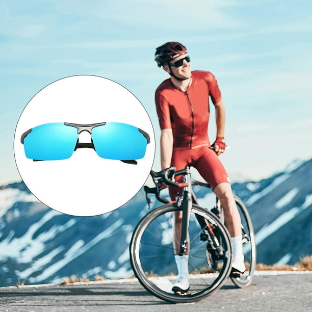 de sol polarizadas Hombre conduciendo golf 400 - Lente azul Sunnimix Gafas  de ciclismo para hombre