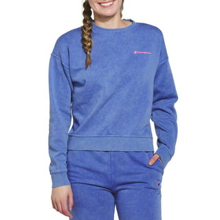 Sudadera Champion Power Blend Relaxed para Mujer. EPISS23S14W3 fucsia S  Champion EPISS23S14W3 POWER BLEND RELAXED
