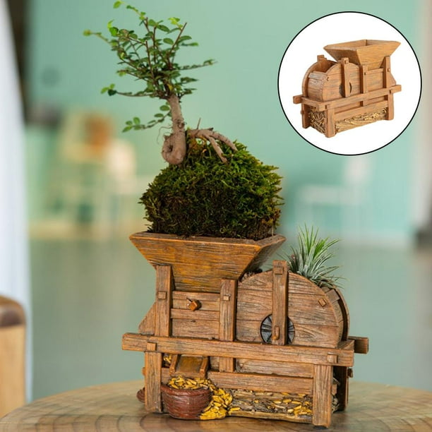 Maceta de plástico, maceta de jardín, macetas decorativas modernas para  interiores para plantas con orificio de drenaje para las plantas de la  DYNWAVEMX maceta interior