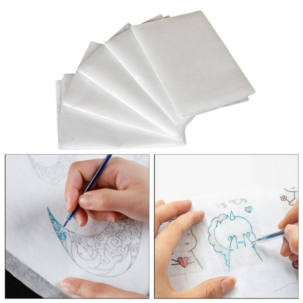 5 hojas de papel de transferencia de carbón pulgadas de papel de calco  Papel de de grafito de carbón con lápiz de grabado en reli BLESIY tela de  bordado