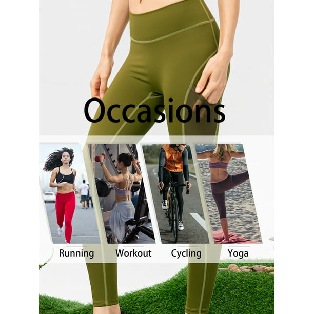 Yoga Trendy Leggings deportivos transpirable de malla transparente con  bolsillo de celular, Moda de Mujer
