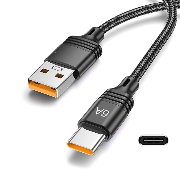 Cable USB C a USB-C de 2m Carga Rapida y Datos Cargador Rapido