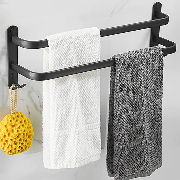 Toallero montado en la pared, toallero de baño, toallero adhesivo