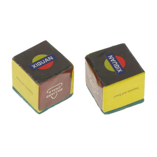 Magic Chalk, Tiza de billar, tiza de billar. 1 caja (2 cubos)