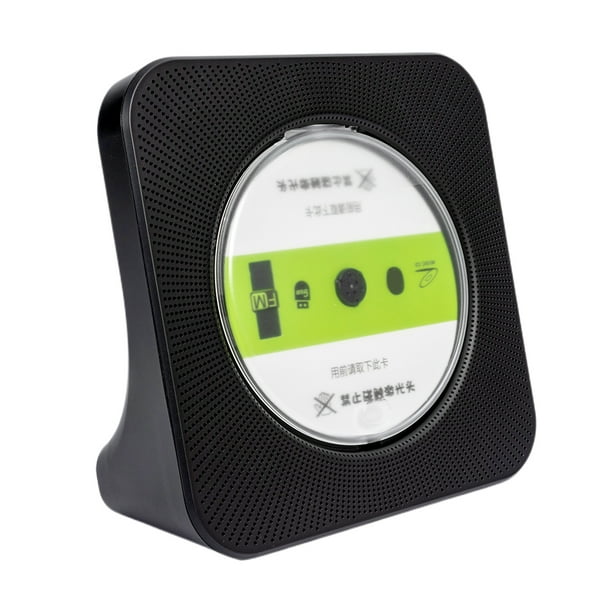 Reproductor de música de CD portátil con pantalla LED, compatible
