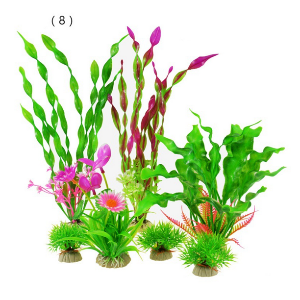 Amphibia Disney 1 Pieza De Plantas De Plástico Para Acuario