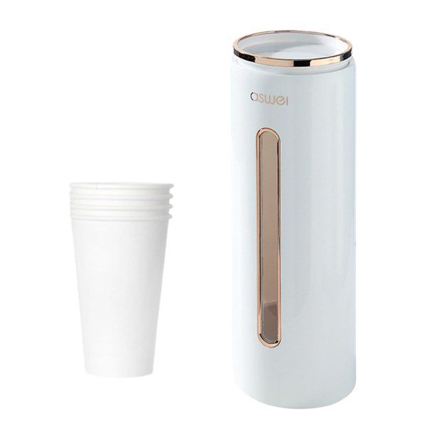 Dispensador de vasos enfriador de agua tipo tirador para tazas