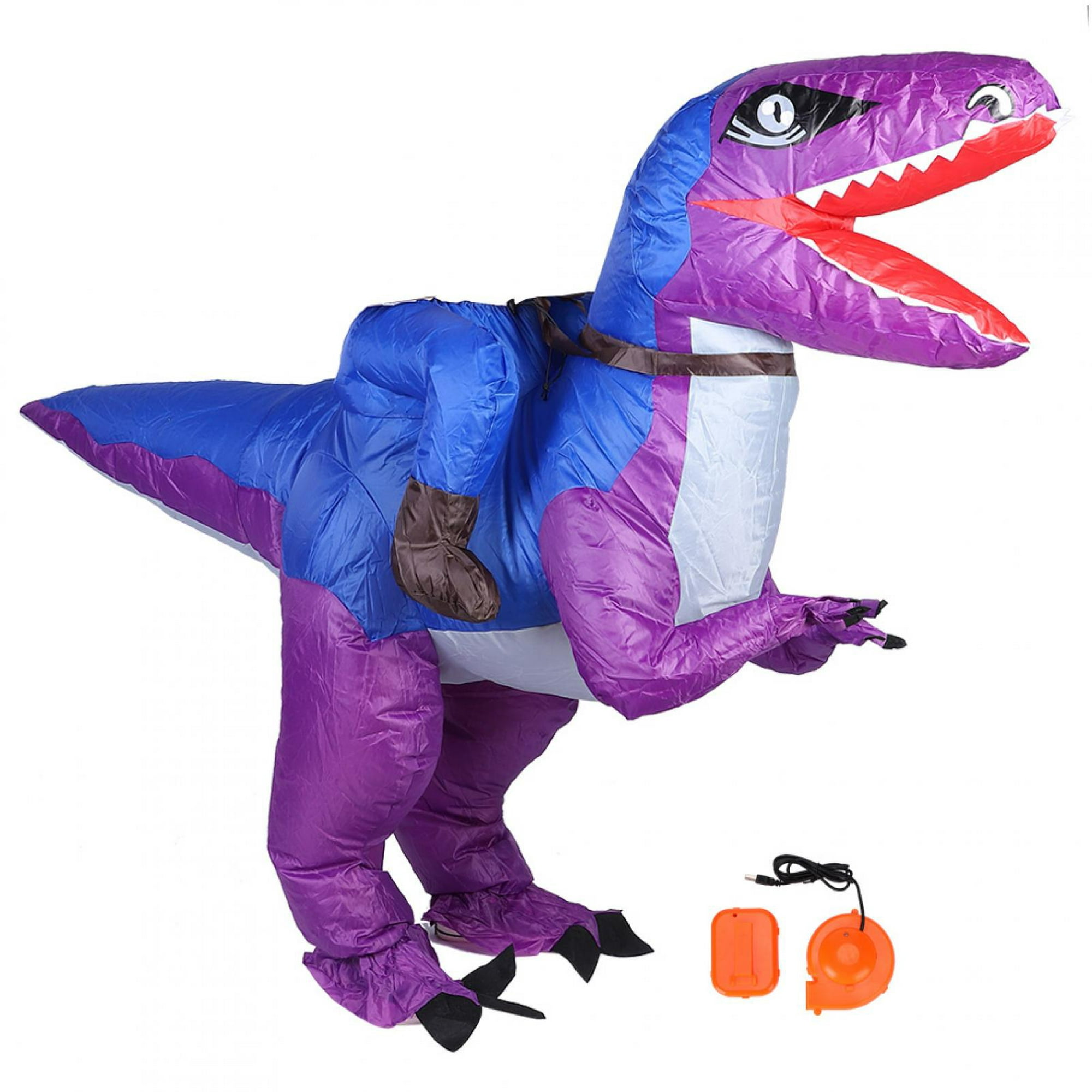 Disfraz de Dinosaurio Inflable Disfraces de Soplado de Aire Disfraz de  Halloween Disfraz Inflable para Adultos y Niños para Fiesta de  HalloweenCosplayTraje de Muñeca ANGGREK Otros