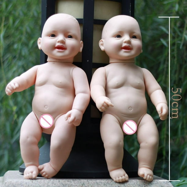 Muñeca Reborn de silicona Flexible para bebé, juguete de
