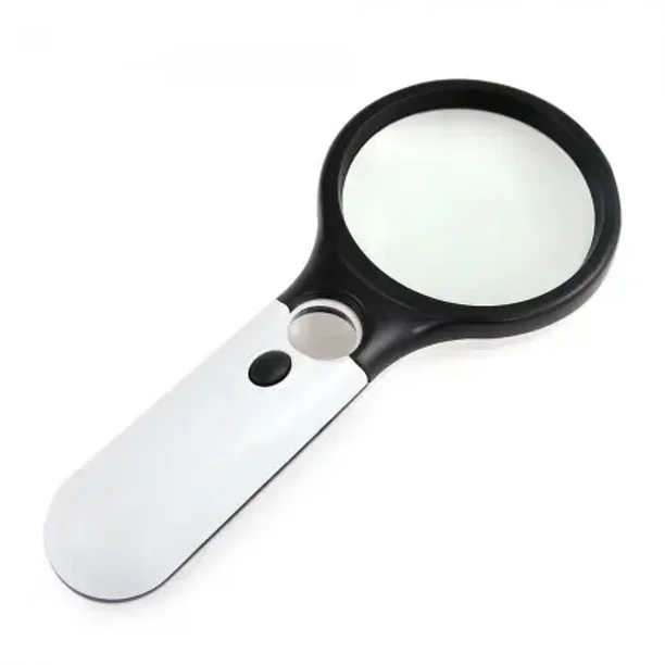 Lupa Costura Lupa Con Clip 5X Ampliación 500%, Cuello Flexible