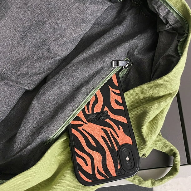 Mochila de lona Cómoda Bolso de viaje para estudiante de hombro sólido  (marrón)