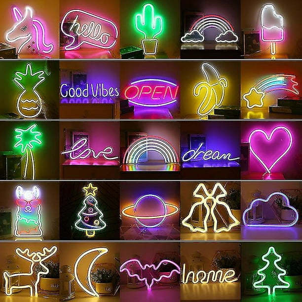 Neon LED luces de modelado para la decoración de fiesta - China La  decoración de la casa y decoración de Navidad precio