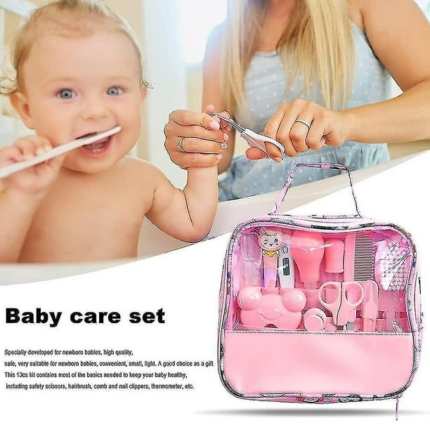 Kit portátil de aseo y cuidado para bebé recién nacido de 7 piezas - M –  cocco & lolo