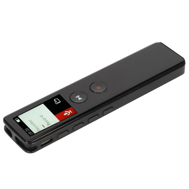 Grabadora de cinta pequeña, grabadora de voz digital con grabadora de voz  Bluetooth, dispositivo de grabación digital diseñado para durar