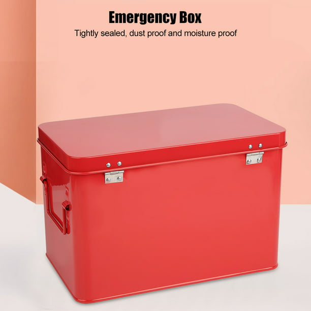 Caja de primeros auxilios para la familia, almacenamiento portátil para  botiquines, caja de medicina de plástico, botiquín de primeros auxilios