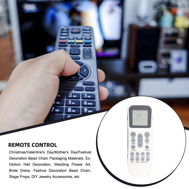 Mando a distancia universal para aire acondicionado, reemplazo de control  remoto de aire acondicionado compatible con