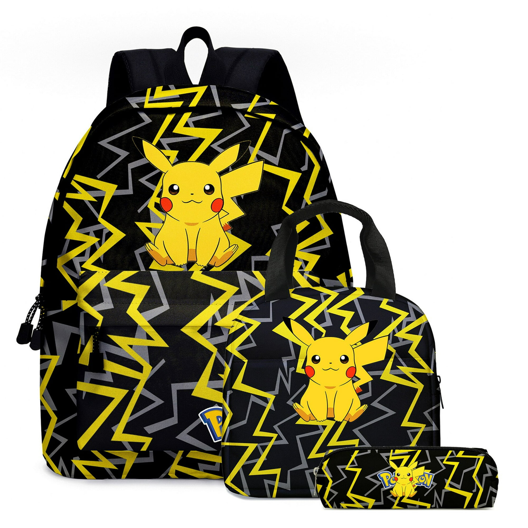 Takara Tomy-Mochila De Pikachu Pokemon de 40x18CM, juguete de peluche  Kawaii, bolsa escolar para niños