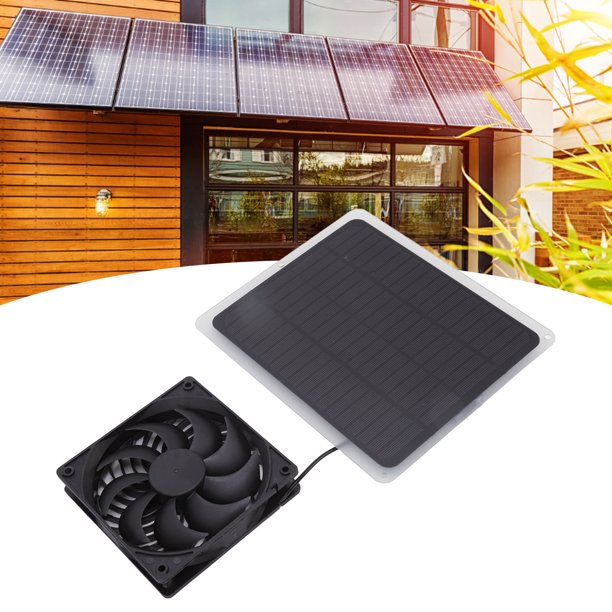 Ventilador solar de 20W 18V para ventilador de escape de panel