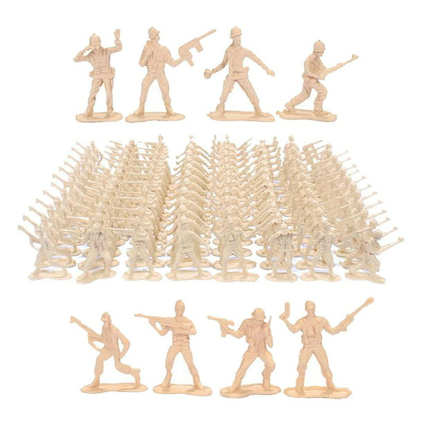 Mini Soldados De Plástico, Soldados De Juguete, Modelo De Escena Del  Ejército, Soldados, Figura De Acción, Modelo De Escena Del Ejército, Mini  Soldados De Plástico, Juguete ANGGREK Plastic Mini Soldiers Toy