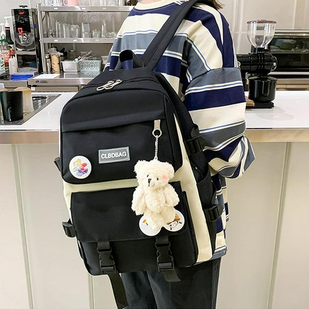 Bolsa de viaje para hombre, bolsa de higiene, bolsa de baño colgante para  hombre, kit de lona con gran capacidad para accesorios de viaje, Negro 