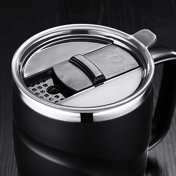  Taza de agua con pilas grandes de acero inoxidable elegante. :  Hogar y Cocina