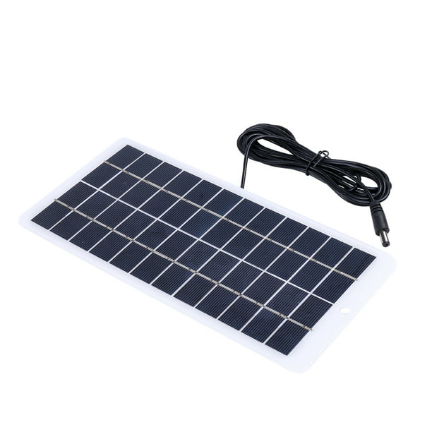 Panel Solar para Camara de Seguridad Cargador Solar Portatil con Puerto A  tipo C